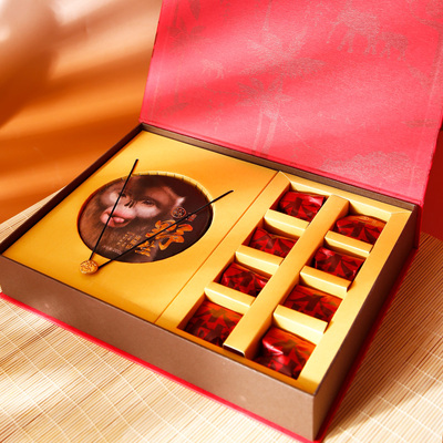 2018森晒小青柑普洱茶+普洱茶饼组合礼盒装